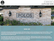 Tablet Screenshot of polosorlando.com